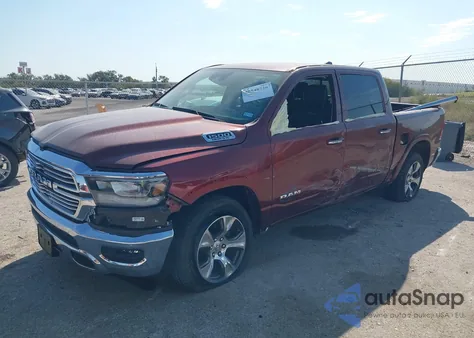 2022 Ram 1500 Laramie 4X4 5'7 Box из США, поврежденный, VIN 1C6SRFJT9NN352473